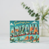 ARIZONA Postkarte (Stehend Vorderseite)