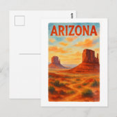 Arizona Postkarte (Vorne/Hinten)