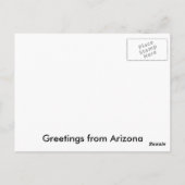 ARIZONA POSTKARTE (Rückseite)