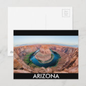 Arizona Postkarte (Vorne/Hinten)