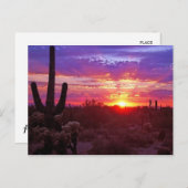 Arizona Postkarte (Vorne/Hinten)