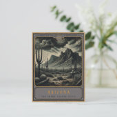 Arizona | Postkarte Gothic Art (Stehend Vorderseite)