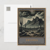 Arizona | Postkarte Gothic Art (Vorne/Hinten)