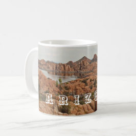 Arizona Prescott Foto Roter Felsen Landschaft Kaffeetasse