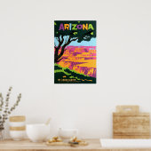 Arizona Print Grand Canyon Art Travel Poster (Küche)