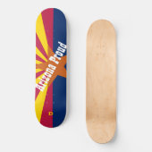 Arizona Proud d Brand Skateboard (Vorderseite)