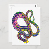 Arizona Rattler Postkarte (Vorne/Hinten)