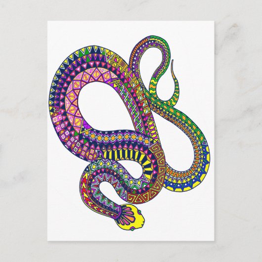 Arizona Rattler Postkarte (Vorderseite)