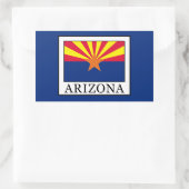Arizona Rechteckiger Aufkleber (Tasche)