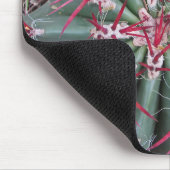 Arizona Red Barrel Cactus Desert Pflanze Südwest Mousepad (Ecke)