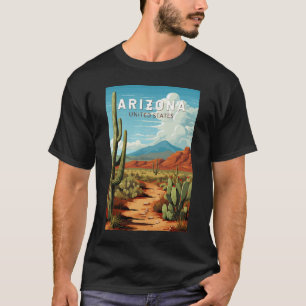 Arizona Reise Kunst Vintage T-Shirt