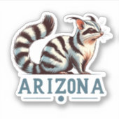 Arizona, Ringtail, Aufkleber (Vorderseite)