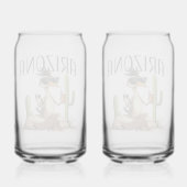 Arizona Roadrunner having a beverage Dosenglas (Rückseite)