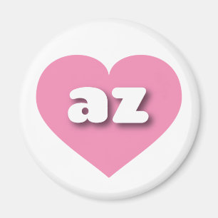 Arizona rosa Herz - I Liebe az Magnet