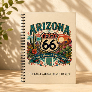 Arizona Route 66 Canyon Dreams Reisejournal Notizblock