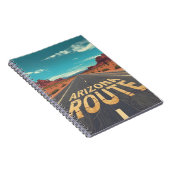 Arizona Route Desert Road Graphic Art Notizblock (Rechte Seite)