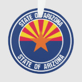 Arizona-RundEmblem Ornament (Vorderseite)