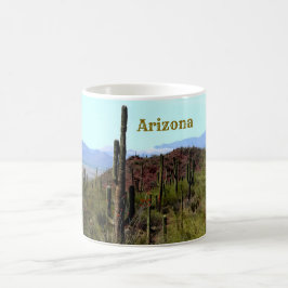 Arizona Saguaro Berglandschaft  Kaffeetasse
