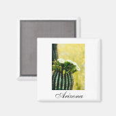 Arizona saguaro blüht magnet (Vorderseite/Rückseite)