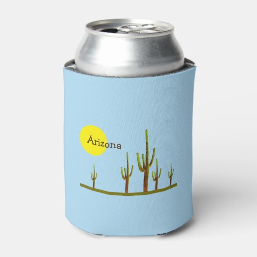 Arizona Saguaro Cactus Can Cooler Dosenkühler (Kanne Vorderseite)