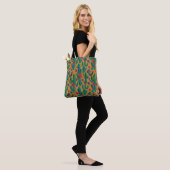 Arizona Saguaro Cactus Floral Seamless Pattern Tasche (Am Model)