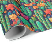 Arizona Saguaro Cactus Geschenkpapier (Rolleneckpunkt)