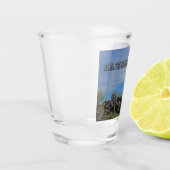 Arizona Saguaro Cactus Landscape Foto Keepake Schnapsglas (Links)