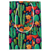Arizona Saguaro Cactus Mittlere Geschenktüte (Vorderseite)