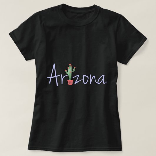 ARIZONA SAGUARO Kaktus Design Männer Jungen Mädche T-Shirt (Design vorne)