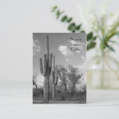 Arizona Saguaro Postcard Postkarte (Stehend Vorderseite)