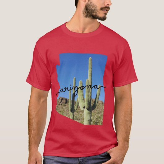 Arizona Saguaros Oversized T-Shirt (Vorderseite)