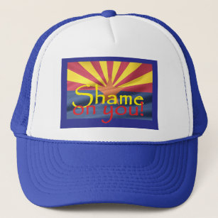 Schande Trucker Baseballkappen Zazzle De