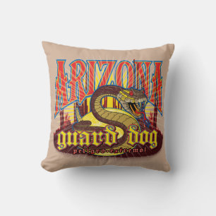 Arizona-Schlange auf der Hut Kissen