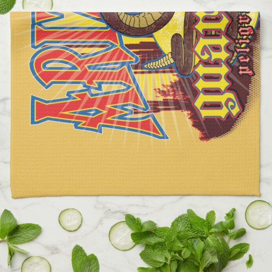 Arizona-Schlange Handtuch (Gefaltet)