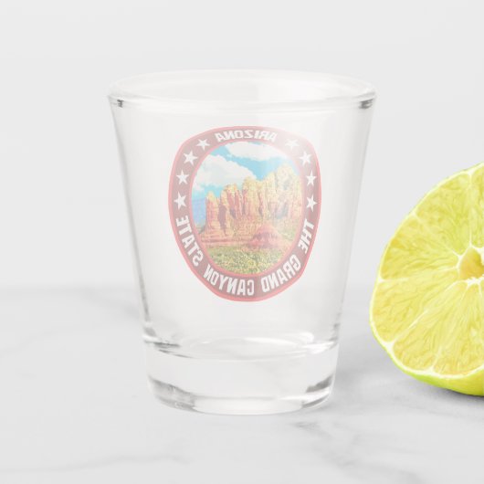 Arizona Schnapsglas (Rückseite)