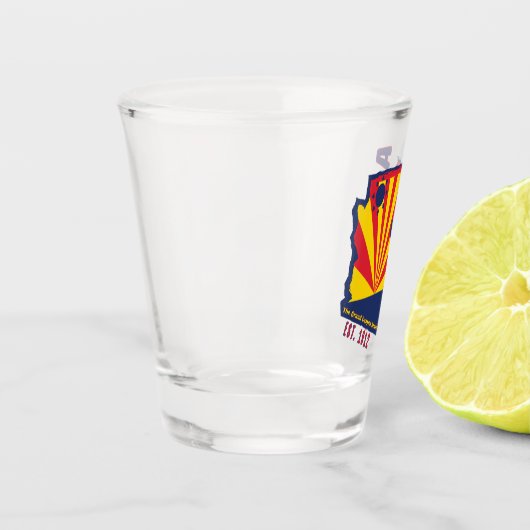 Arizona-Schnapsglas Schnapsglas (Links)