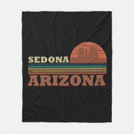 Arizona Sedona Landschaft az Vintag Fleecedecke