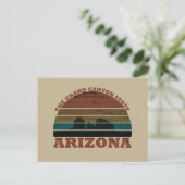 Arizona sedona Landschaft Retro Feiertagspostkarte (Stehend Vorderseite)