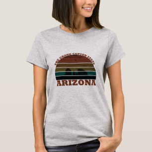 Arizona sedona Landschaft Retro T-Shirt