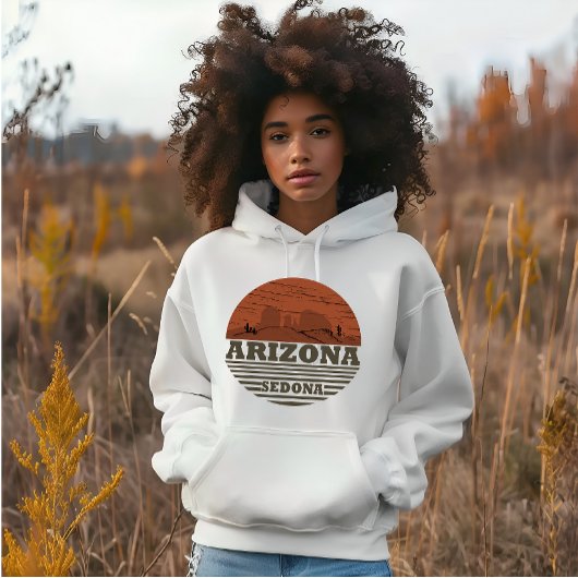 Arizona Sedona Landschaft Vintag az retro Hoodie