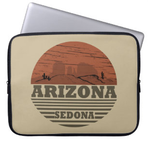Arizona Sedona Landschaft Vintag az retro Laptopschutzhülle