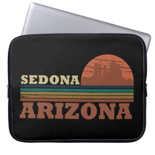 Arizona Sedona Landschaft Vintage AZ Retro Laptopschutzhülle