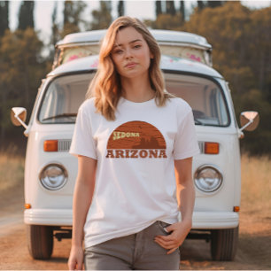 Arizona Sedona Landschaft Vintages az Retro T-Shirt