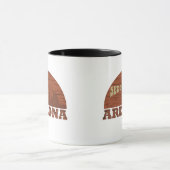 Arizona Sedona Landschaft Vintages az Retro Tasse (Zentrum)