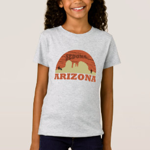 Arizona Sedona Landschaft Vintages Retro az T-Shirt