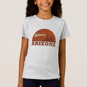 Arizona Sedona Landschaft Vintages Retro az T-Shirt
