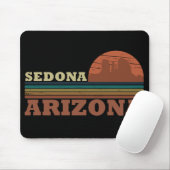 arizona sedona Vintage Sonnenuntergangslandschaft Mousepad (Mit Mouse)