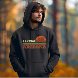 Arizona Sedona Vintager Sonnenuntergang Hoodie
