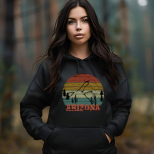 Arizona Sedona Vintager Sonnenuntergang Retro az Hoodie