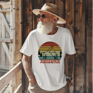 Arizona Sedona Vintager Sonnenuntergang Retro az T-Shirt